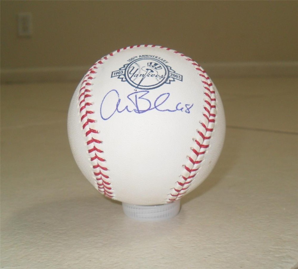ANDREW BRACKMAN Signed Yankees 100th Ann. Baseball JSA