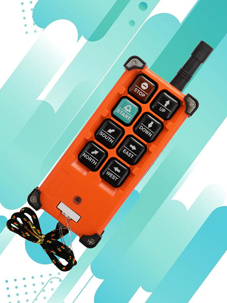 F21-E1B Indust Wireless Crane Radio Remote Control Hoist Controller DC12-72V ROM