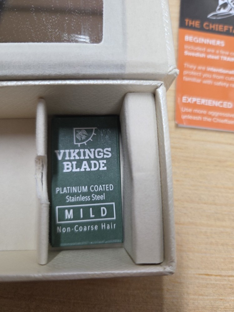VIKINGS BLADE The Chieftain Double Edge Safety Razor