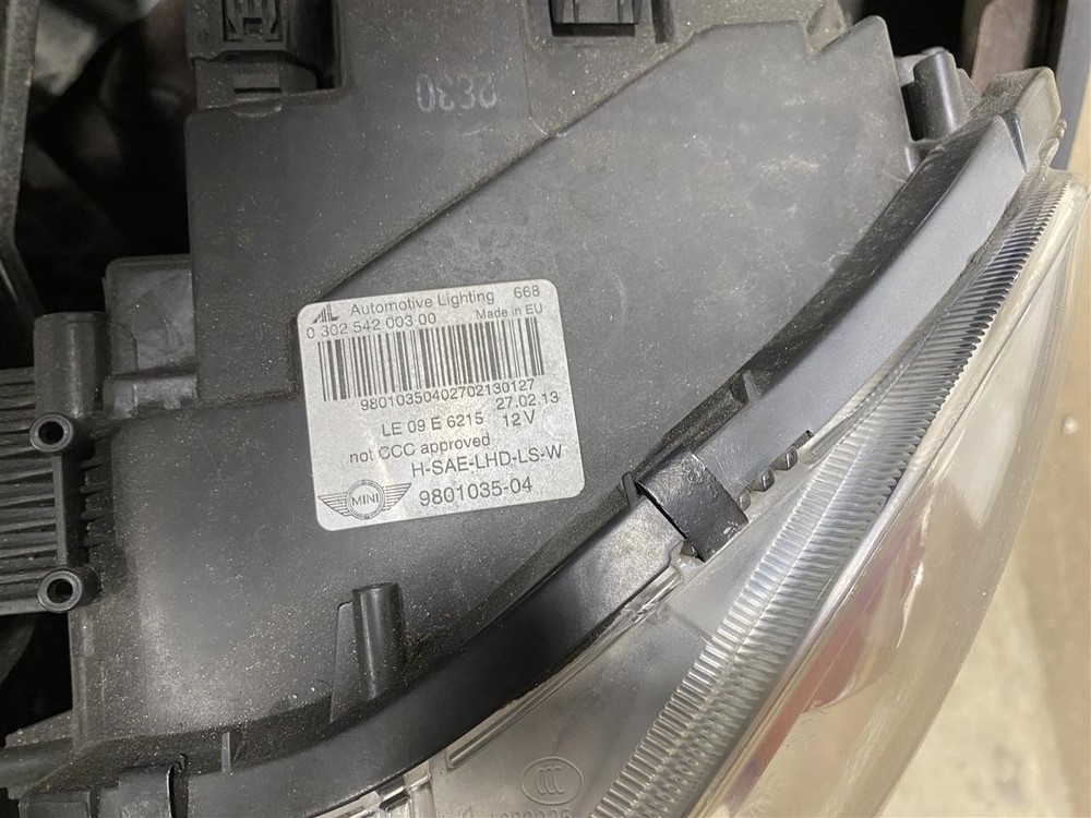 Used A/C Selector Switch fits: 2013 Mini Paceman w/automatic temperature control