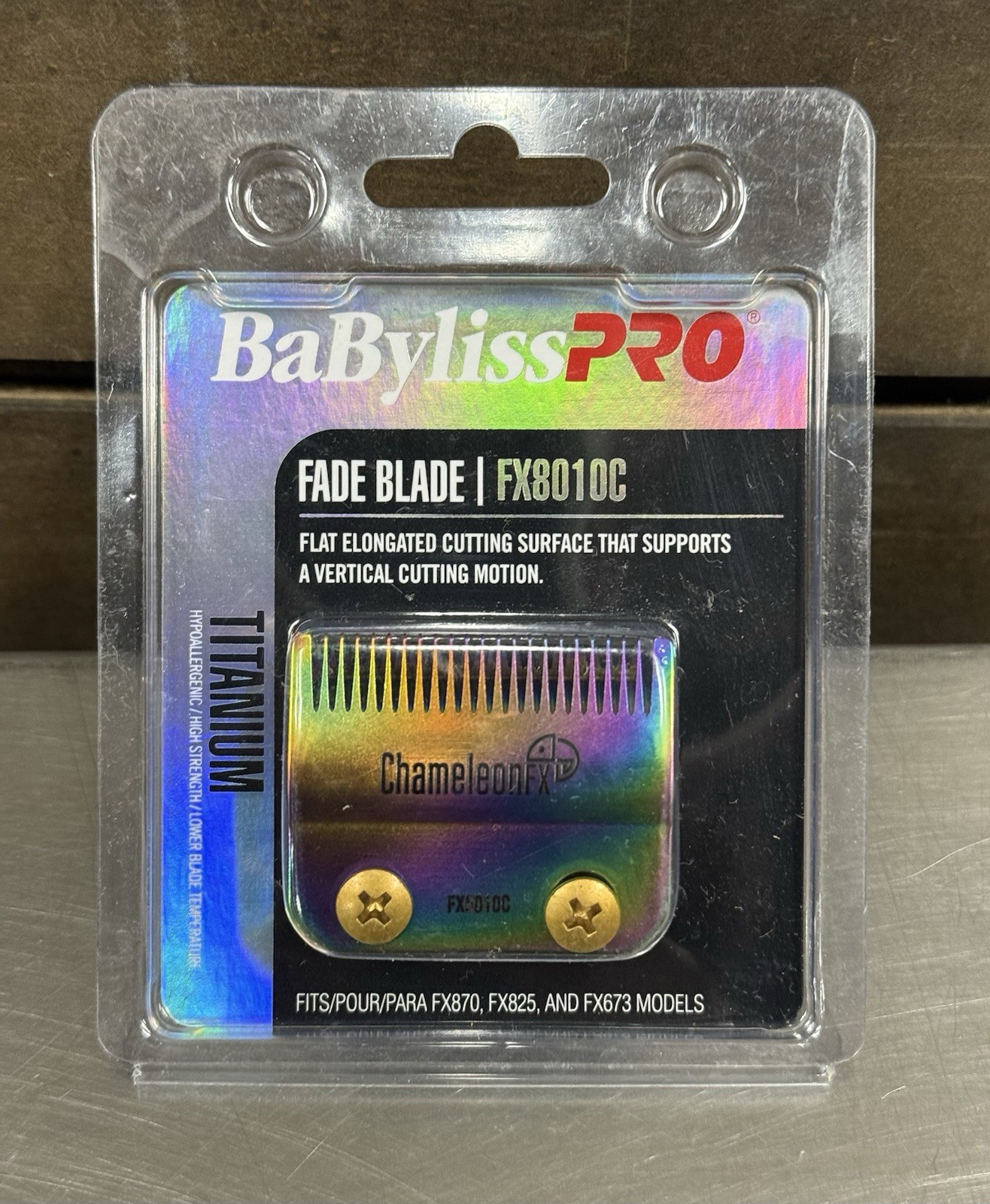 Babyliss Pro FX8010C ChameleonFX Titanium Fade Blade - For FX870, FX825, FX673