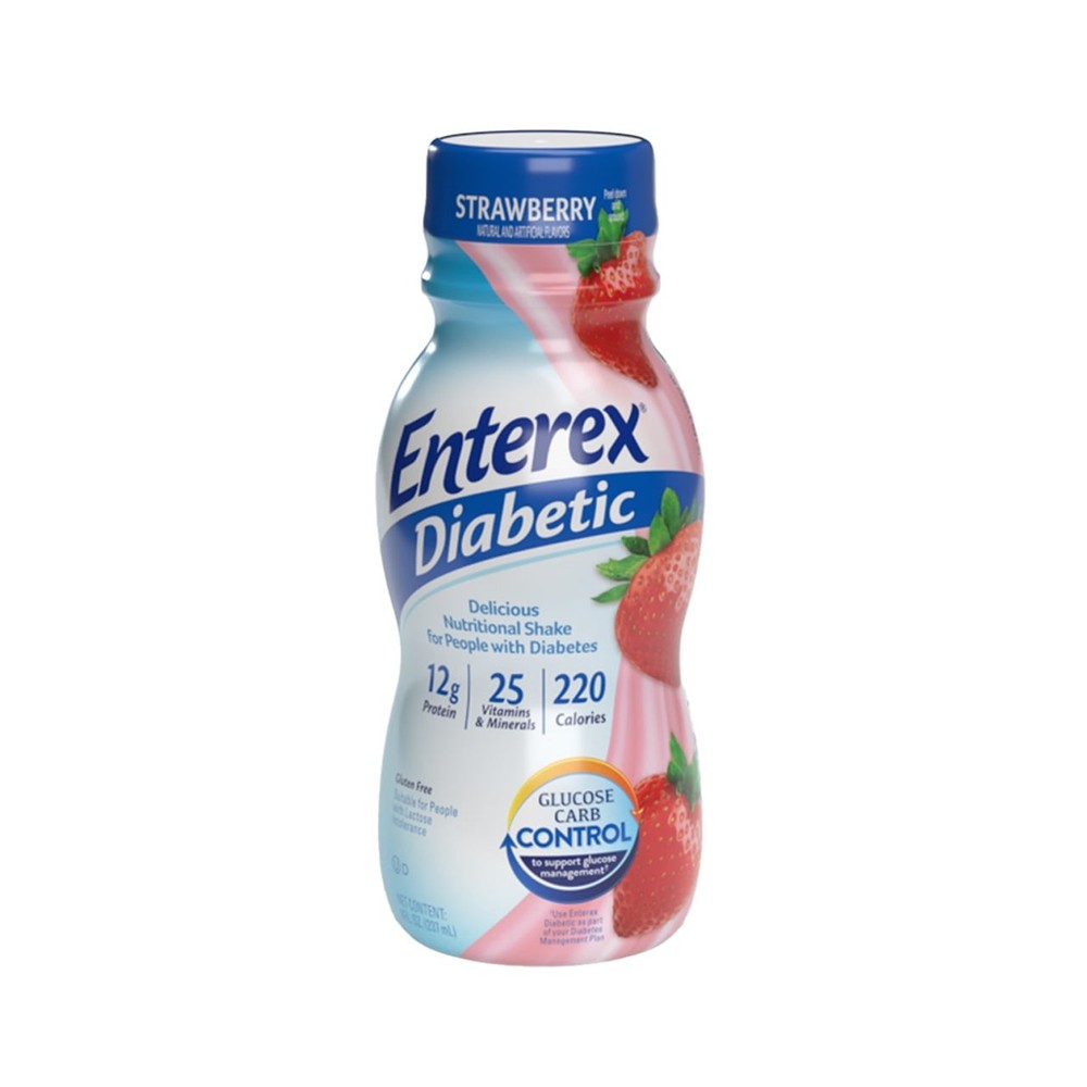 Diabetic Nutritional Meal Replacement Shake,8 fl oz,16 Pack