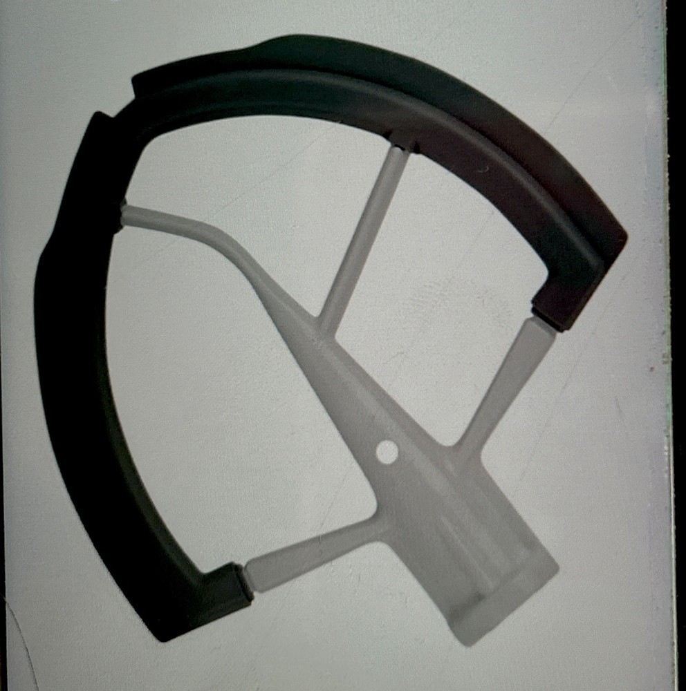 6 quart flex edge Attachment for KitchenAid with silicone scraper ￼