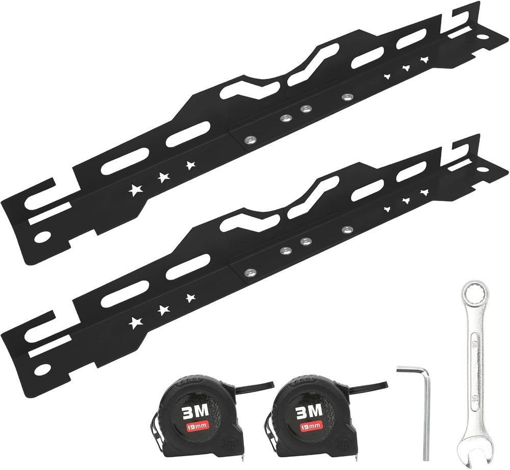 Toe Alignment Tool Plates 2Pcs, Wheel Toe Alignment Tool Plate with 2Pcs Tape...