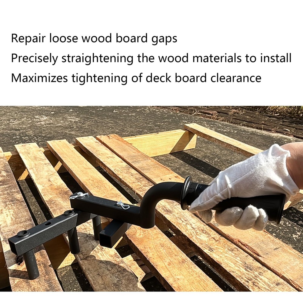 Deck Straightening Tool Adjustable Deck Tool Deck Board Bending Tool Heavy Du...