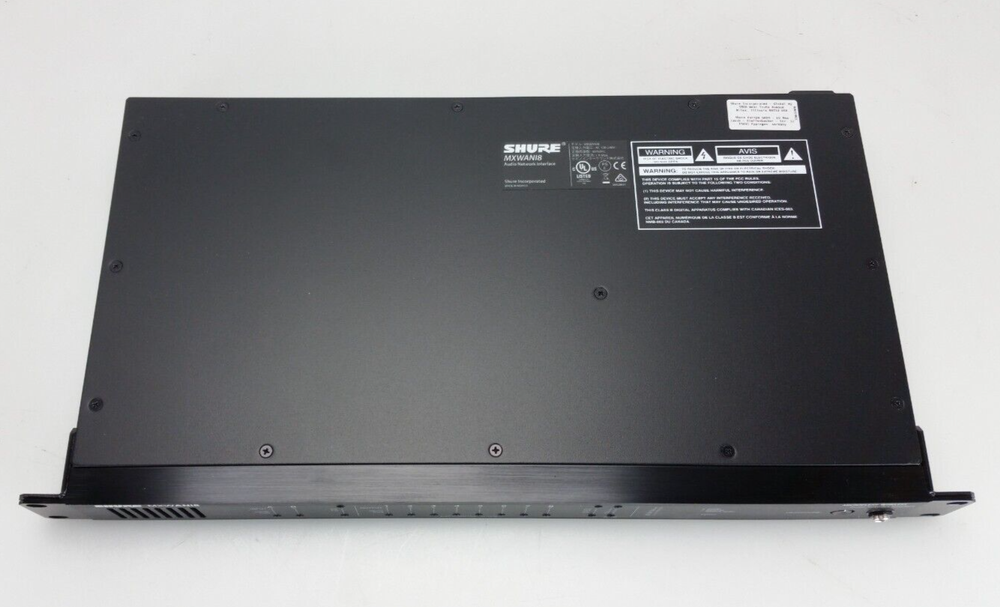 SHURE MXWANI8 8-Channel Audio Network Interface