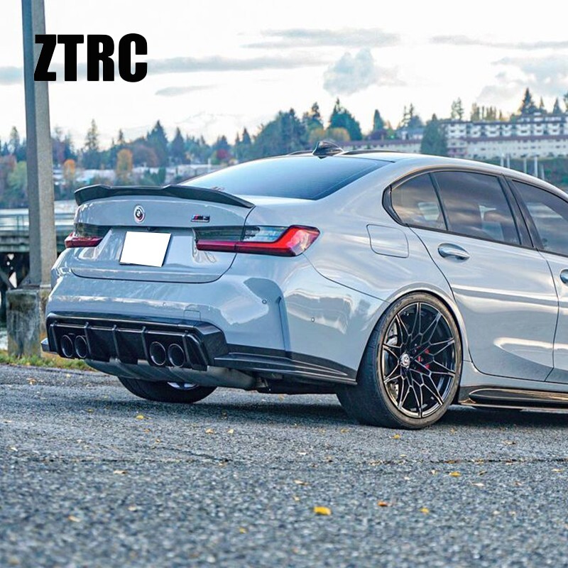 Carbon Fiber Trunk Wing Spoiler For BMW G20 320 330 M340i/M3 G80 2019-2024