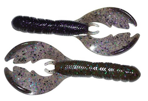 Bruiser Baits Crazy Craw - Lily Pad