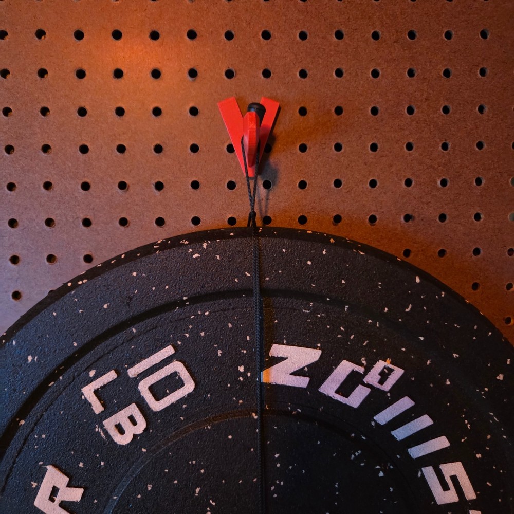 Peg Board Hooks Red V Hook x12 NUPEG