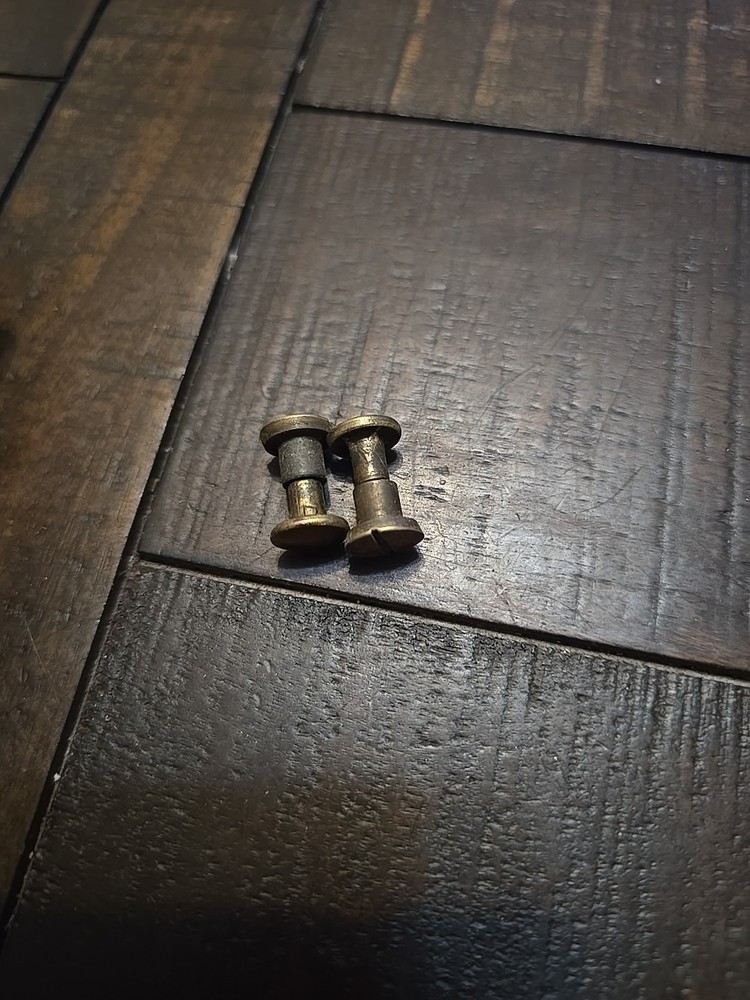 3 Warranted Superior Brass Saw Bolts