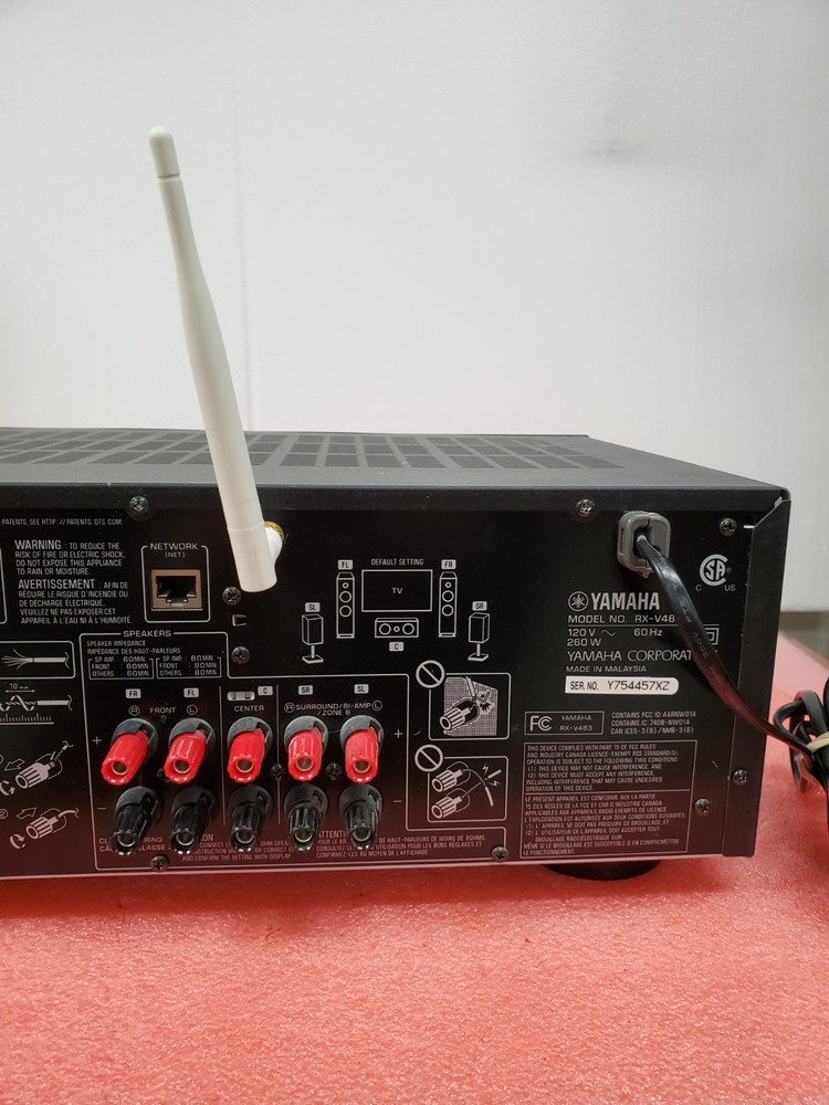 Yamaha RX-V483 Network AV Receiver | C582DS