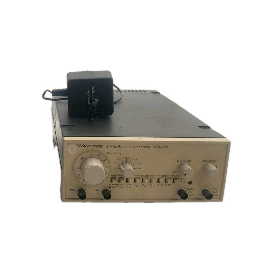 WAVETEK 2 MHZ FUNCTION GENERATOR MODEL 20 Used