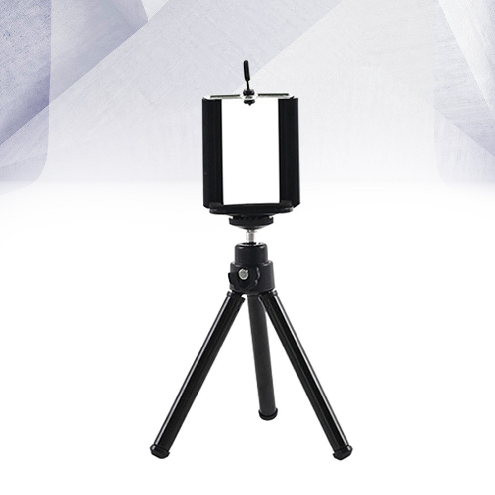 Phone Camera Stand Compact Tripod Tablet Holder Telescopic Support