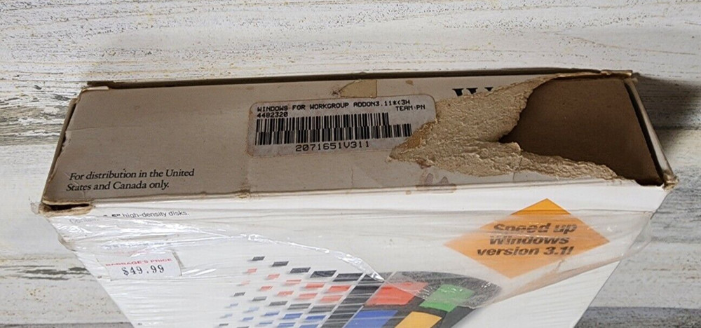 Microsoft Windows For Workgroups Add On Version 3.11 3.5"