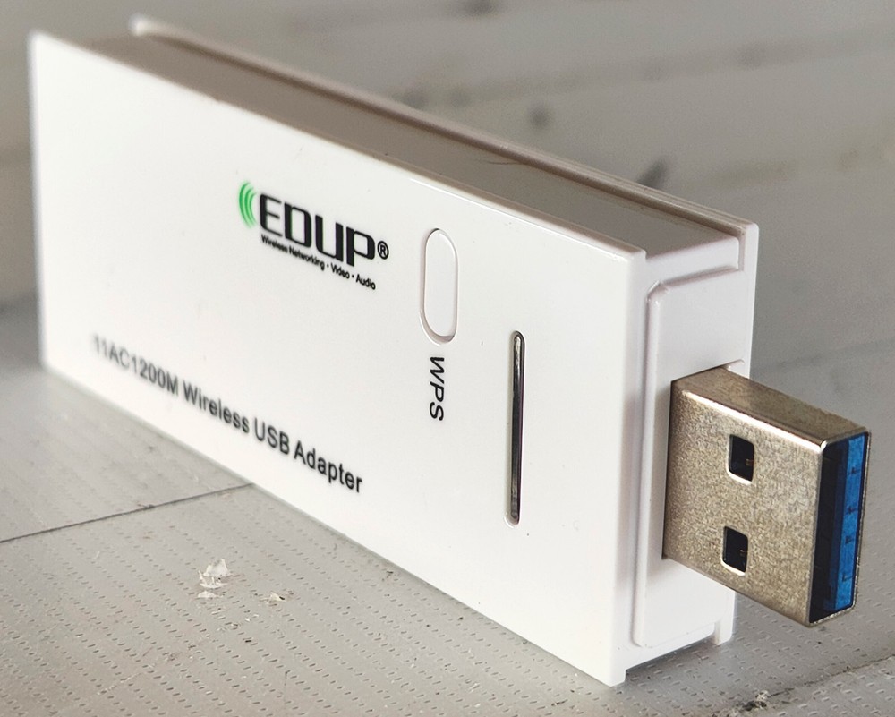 EDUP Wireless Networking Video Audio 11AC1200M Wireless USB Adapter EP-AC1602