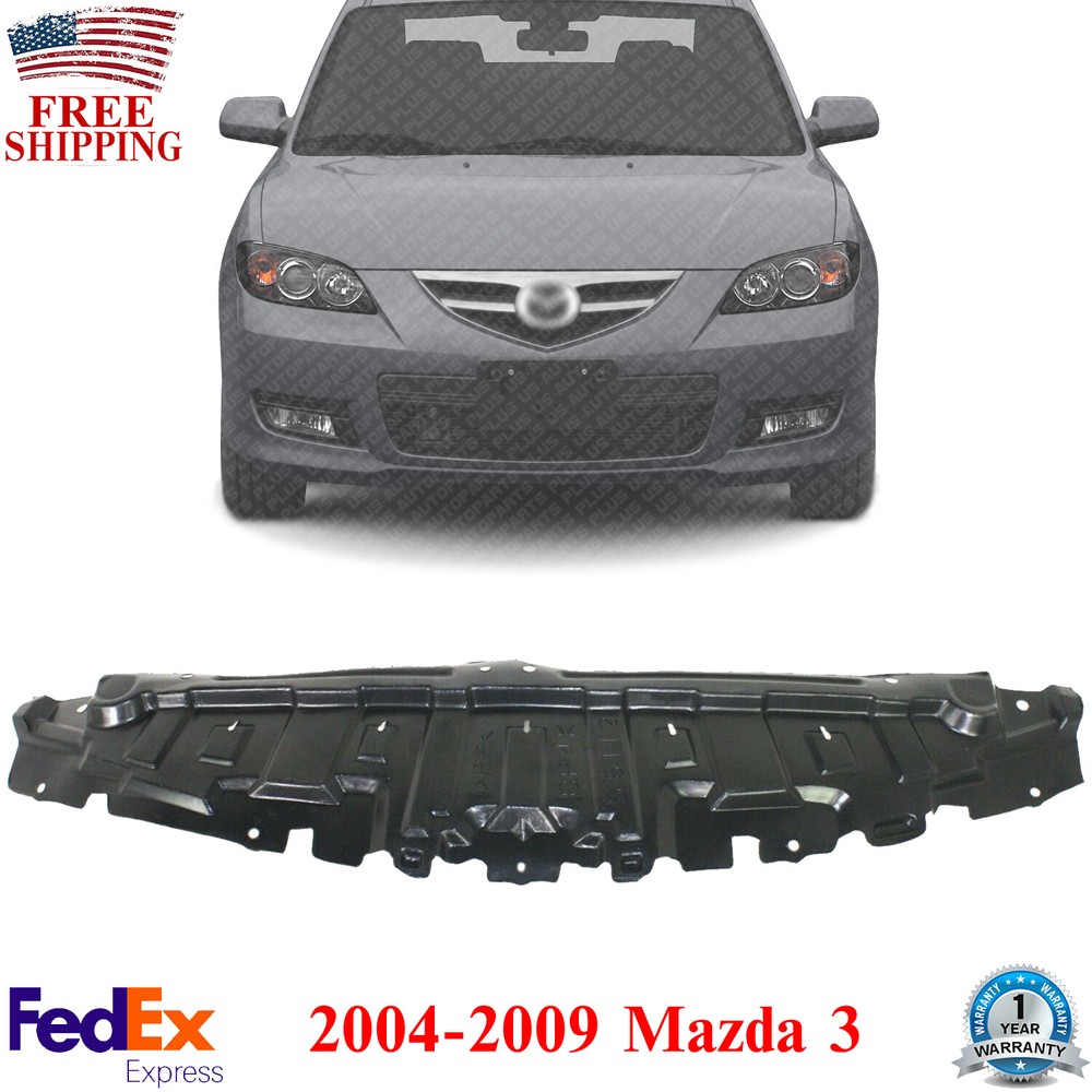 Front Engine Splash Shield Under Cover For 2004-2009 Mazda 3