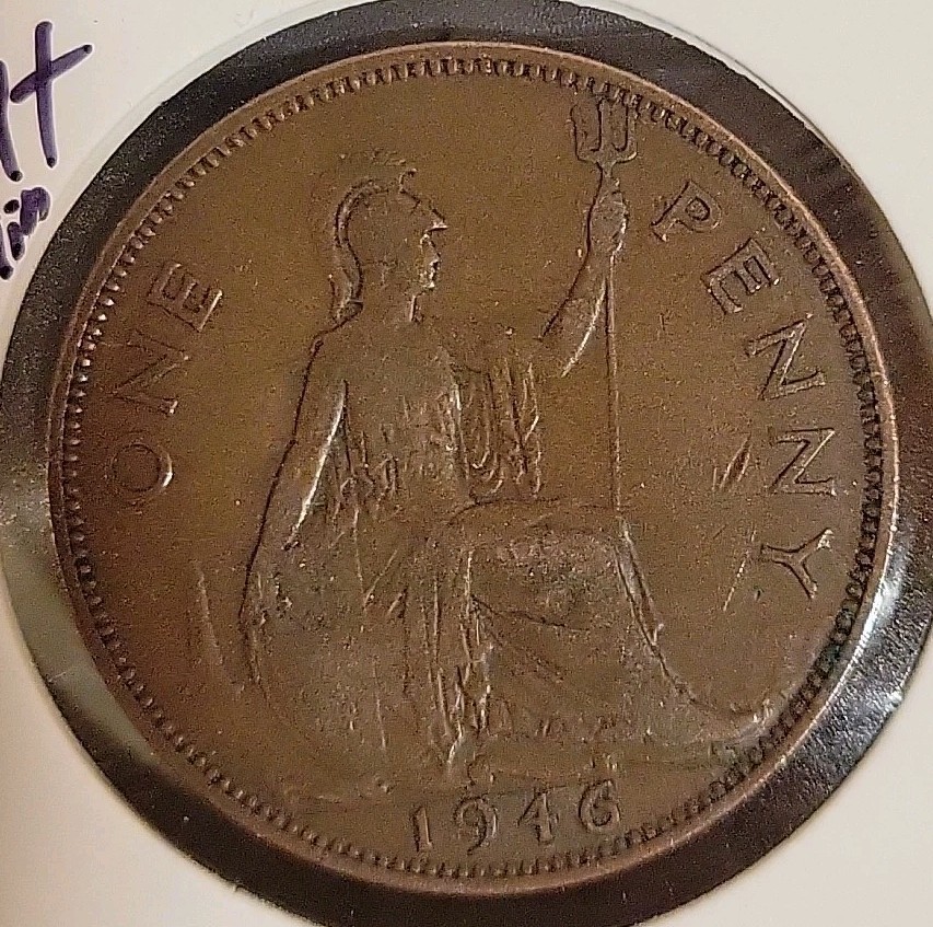 1946 Great Britain 1 Penny