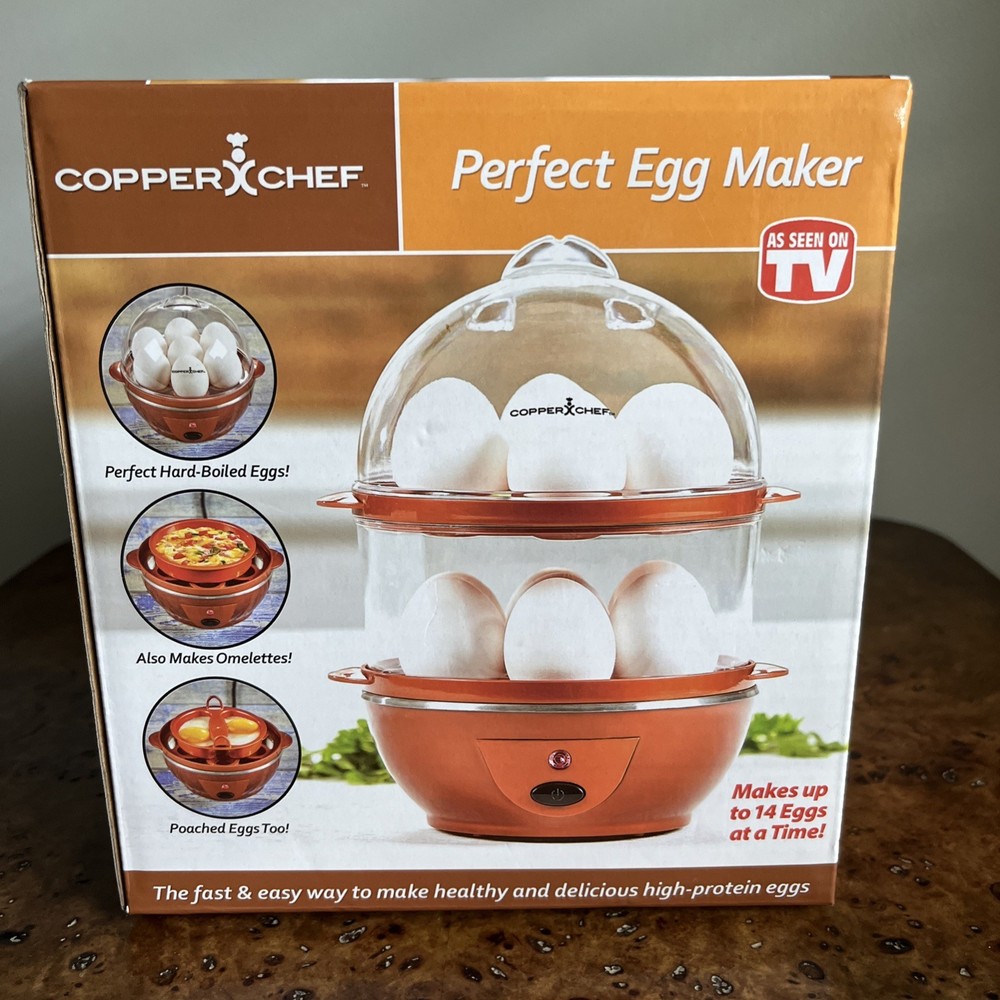 Copper Chef Perfect Egg Maker—Makes Up to 14 Eggs at a Time