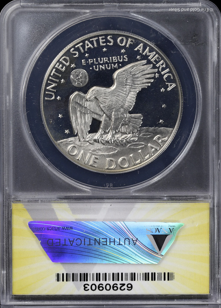 1977-S $1 Proof Eisenhower "Ike" Dollar ANACS PF 68 DCAM | PR