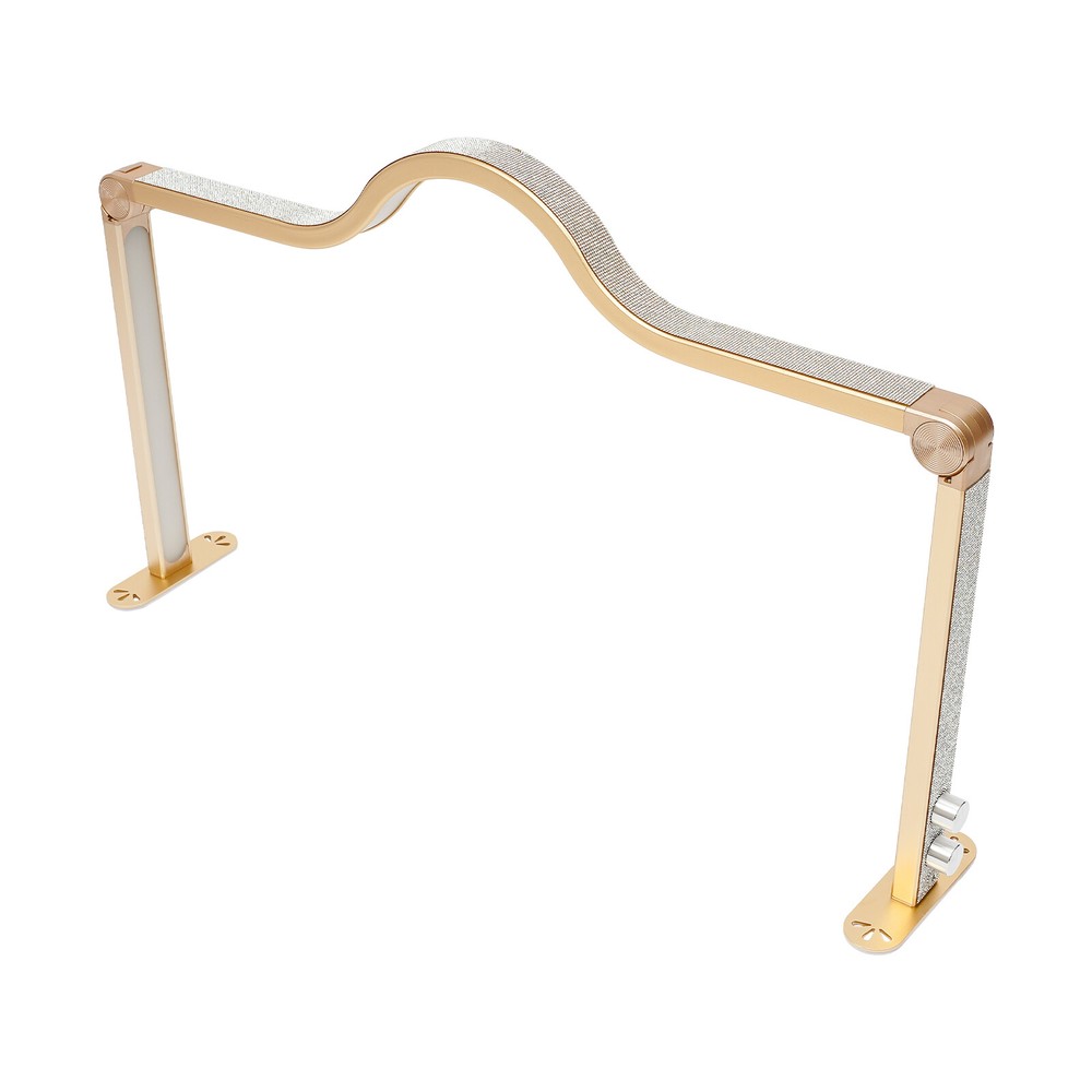 48W LED Lash Light with 3 Color Modes, Adjustable Brightness, Foldable Design