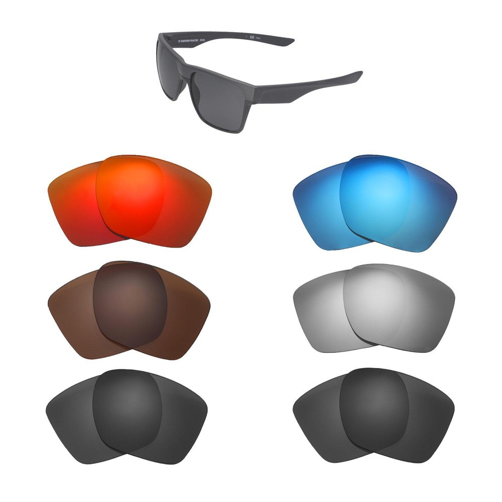Walleva Replacement Lenses For Oakley TwoFace XL Sunglasses - Multiple Options