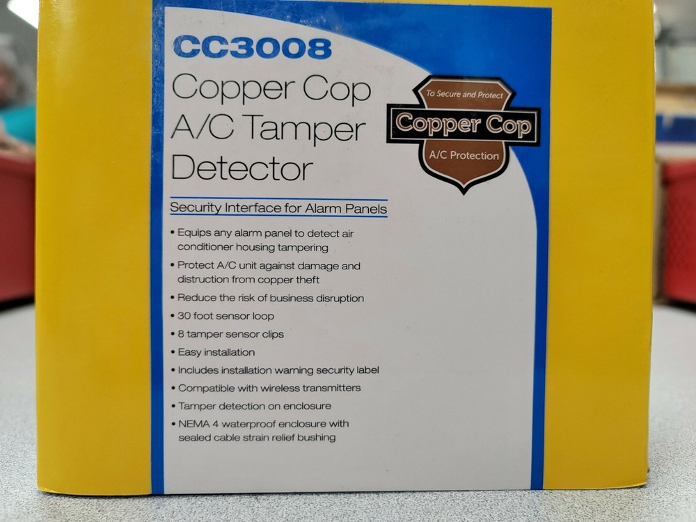 Linear Security CC3008 Copper Cop A/C Tamper Detector Interface for Alarm Panels