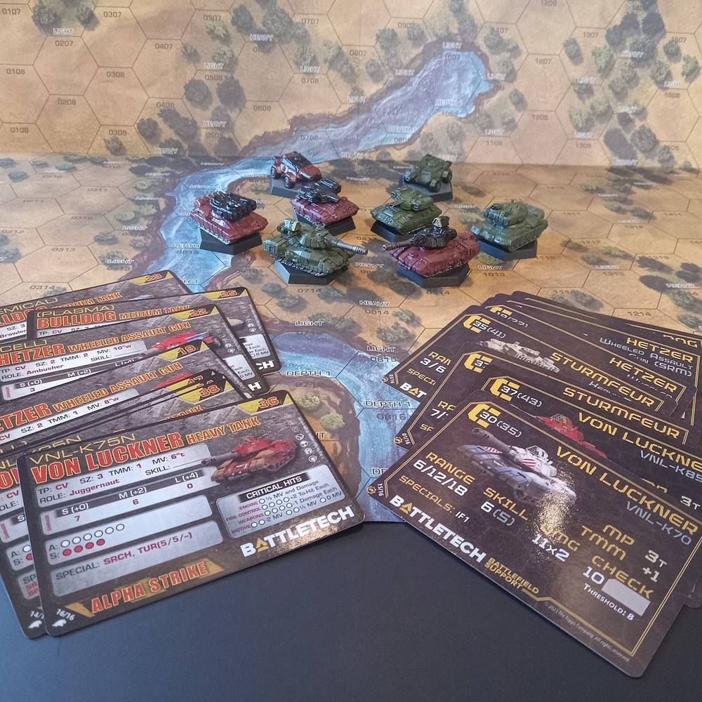 BattleTech: Battlefield Support: Rifle & Command Lances CYT 35777