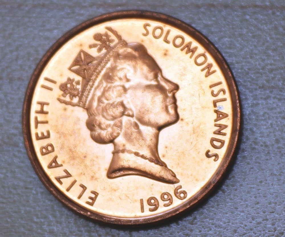 1996 Solomon Islands 1 Cent Unc.