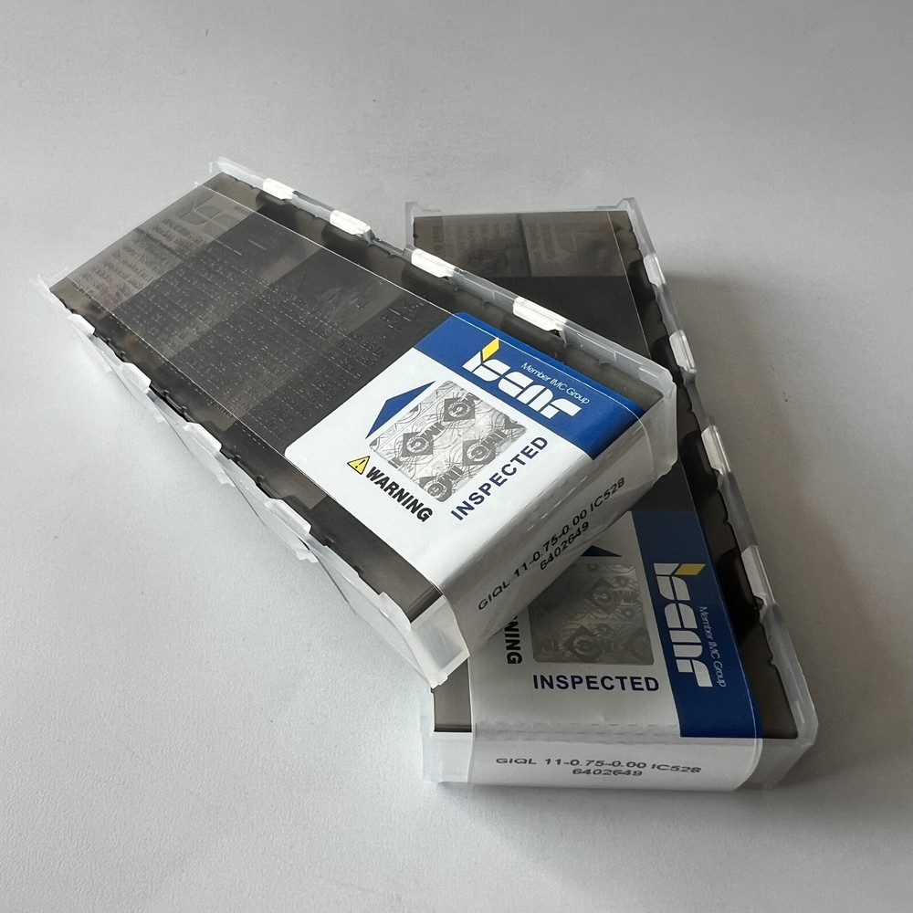 ISCAR / GIQL11-0.75-0.00 IC528 / Industrial indexable carbide inserts 10 Pcs