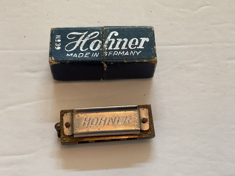 Hohner #39 Mini Harmonica Vintage Germany 1 1/2”