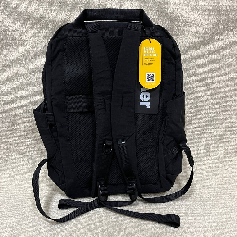 Aer Go Pack 2 (20L) Black Packable Travel Backpack Lightweight 16" Laptop BNWT