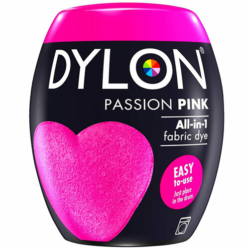 Dylon Machine Dye Eco Reactive Low Impact Pods - Passion Pink