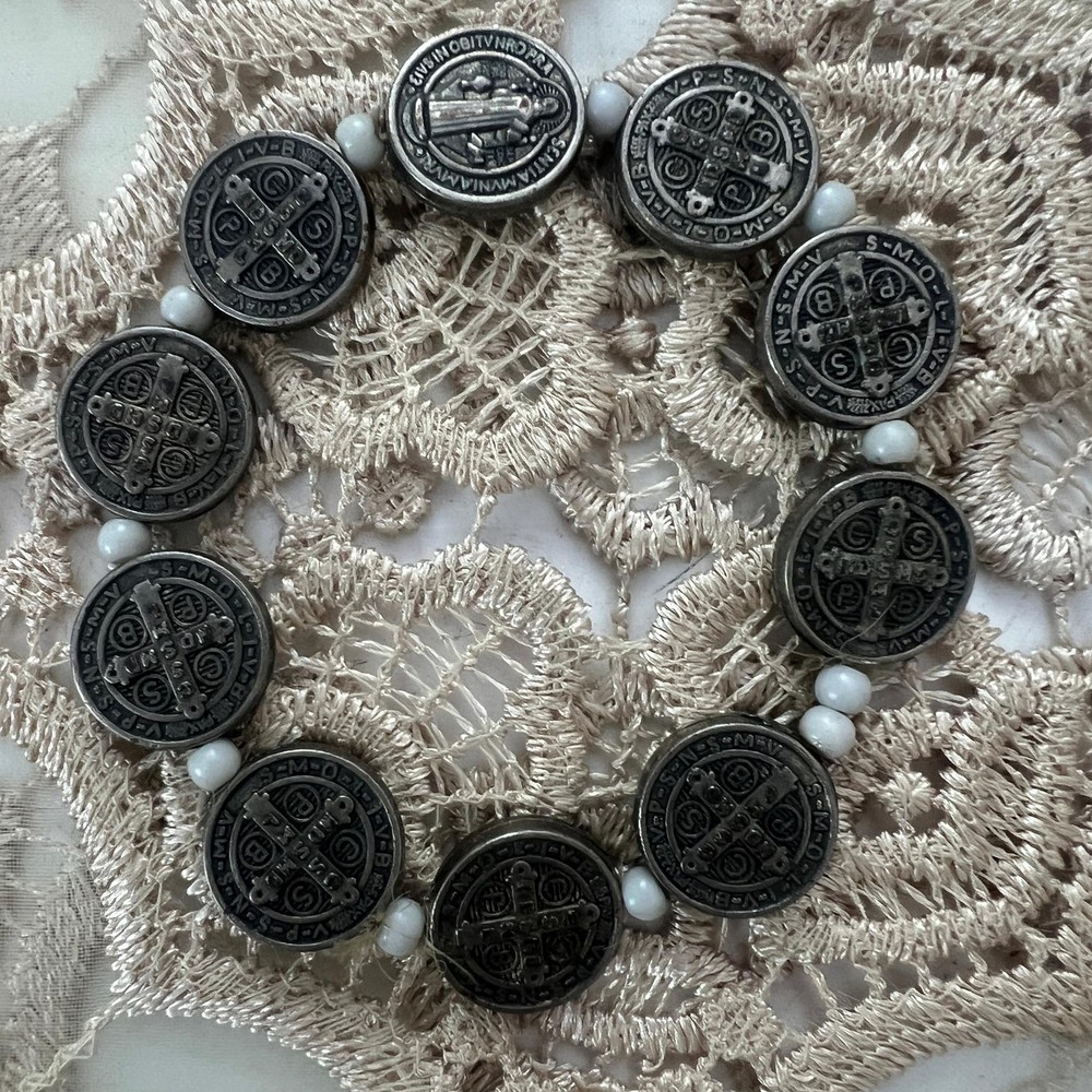 St. Benedict Santo Bracelet 7"