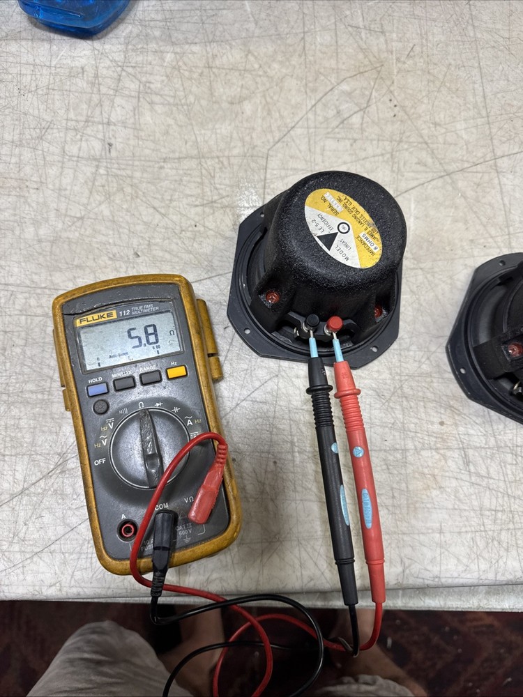2 Vintage JBL LE5-2 Original 8 Ohms Linear Efficiency Drivers, needs cones