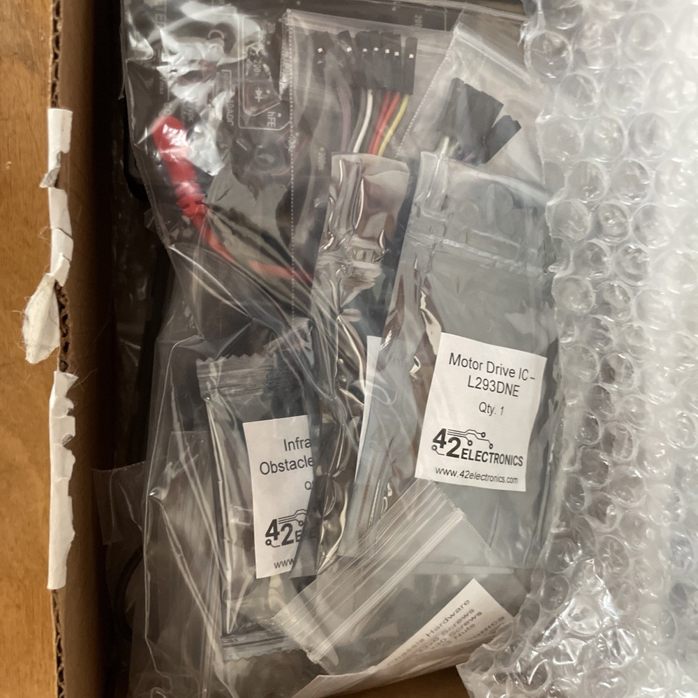 Open Box 42 Electronics Intro To Robotics Programing Raspberry Pie Level A B C D