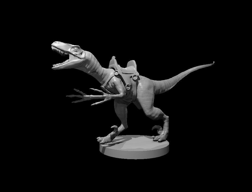 Deinonychus Mount Monster Manual 28mm Scale DND D&D Tabletop Mini
