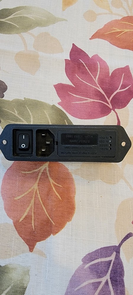 Corcom 6VM4SC AC Power Entry Module 6 AMP 120 VOLT (BRAND NEW)