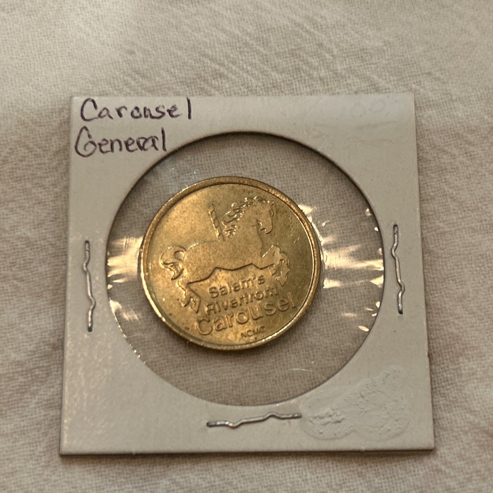 Salem's Riverfront Carousel Salem, OR The General Ride Token