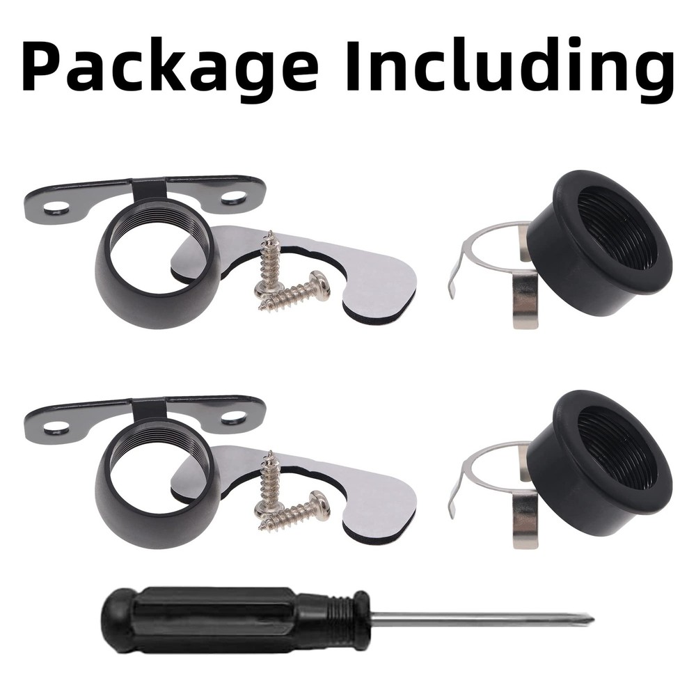 iSaddle Round Car Rear Camera Mounting Bracket Kit - Vehicle Backup Camera Bu...