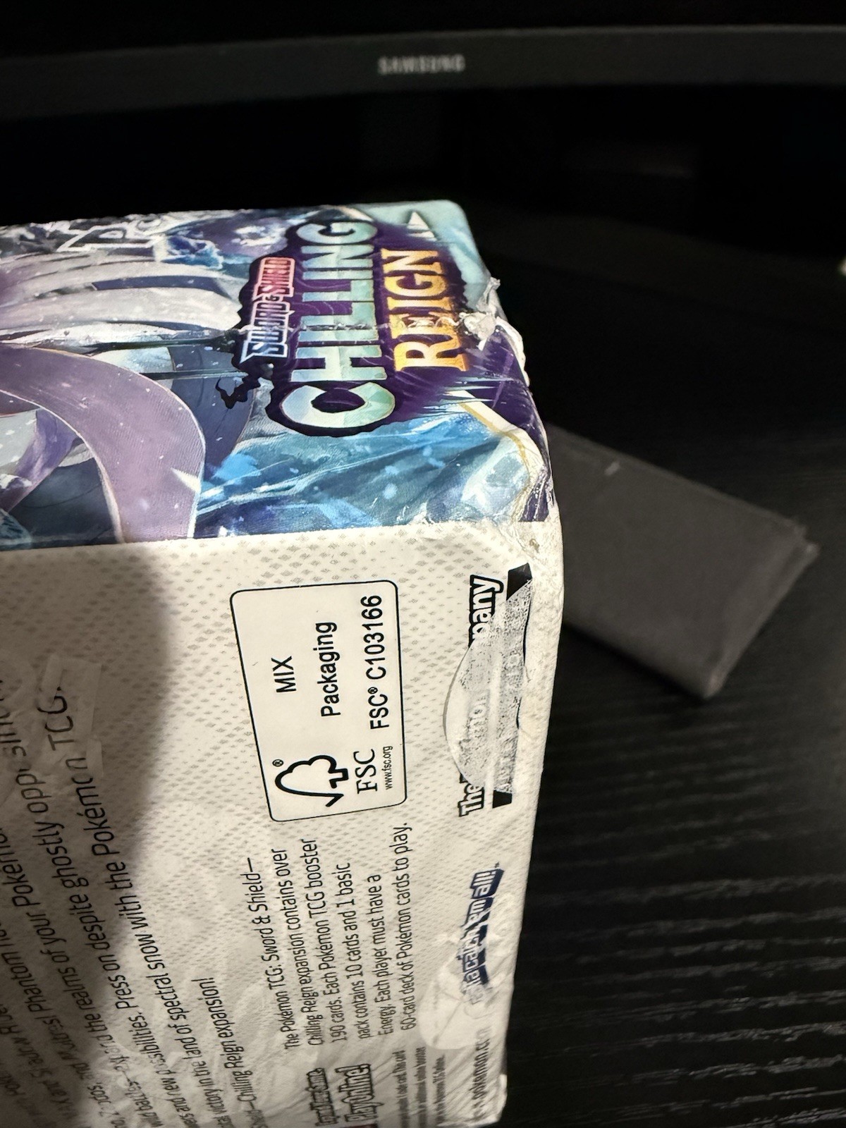 Pokemon TCG Chilling Reign Booster Box SWSH06