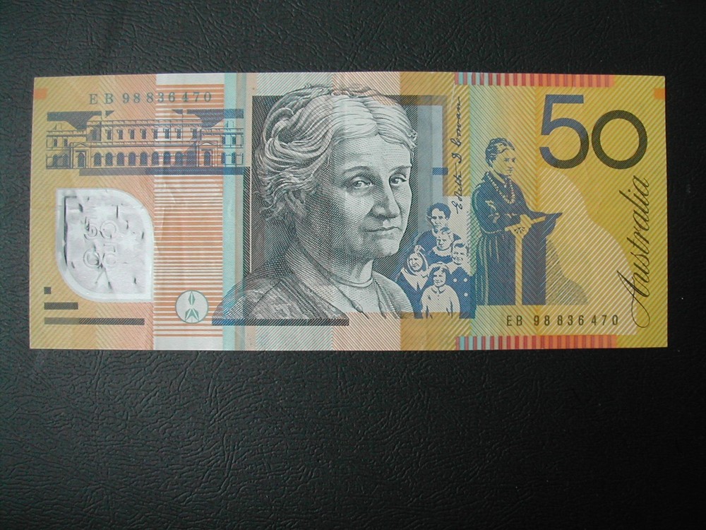 Australia 50 Dollars Banknote / High Grade