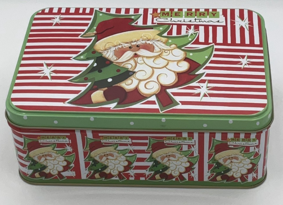 Christmas Cookie Candy Tin