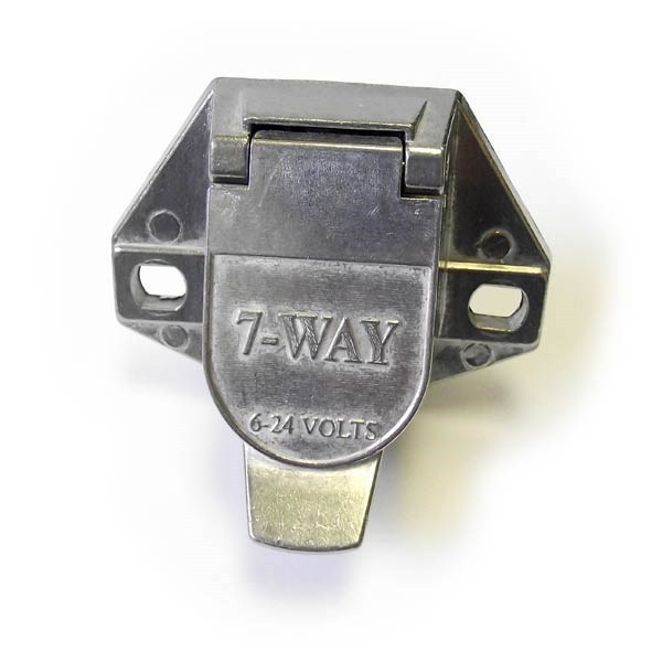 7 PIN HEAVY DUTY SOCKET CONNECTOR - SPLIT PIN - KENWORTH, FREIGHTLINER  IHC