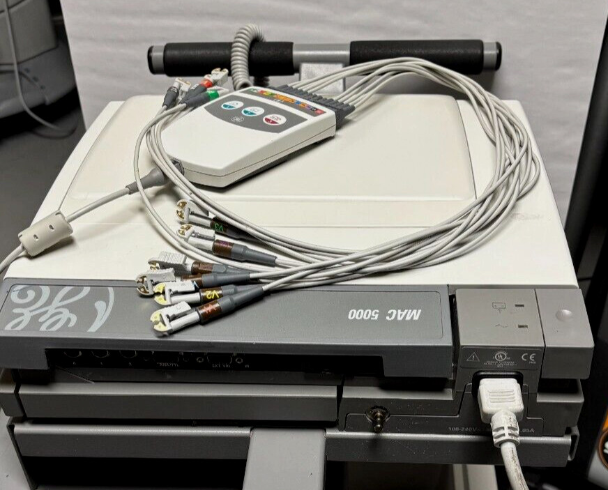 GE MARQUETTE MAC 5000 ECG SYSTEM (#2922)