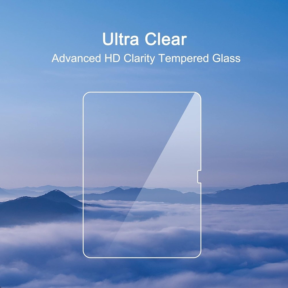 2-Pack Display Tempered Glass Screen Protector For iPad 10th Generation Face-ID