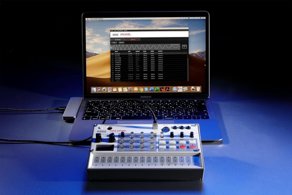 Korg Volca Sample Digital Sample Sequencer White New