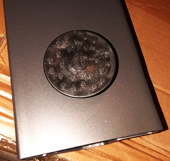 TWO USED BOWFLEX HVT BASE RUBBER FEET