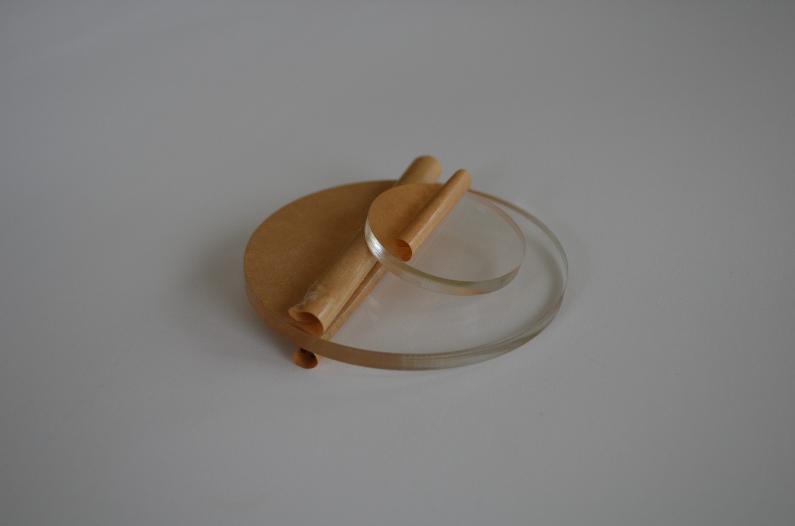 Acrylic Circle Disc Shape Craft Supply