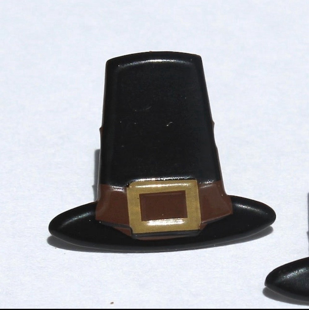 Pilgrim Hat Brads Embellishments 127B Thanksgiving