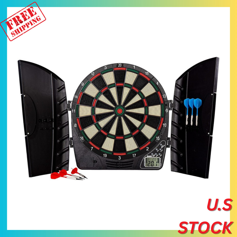 Electronic Dart Board Sets - Soft Tip Electric Dartboard with Digital Scoreboard